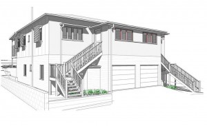 red hill duplex design