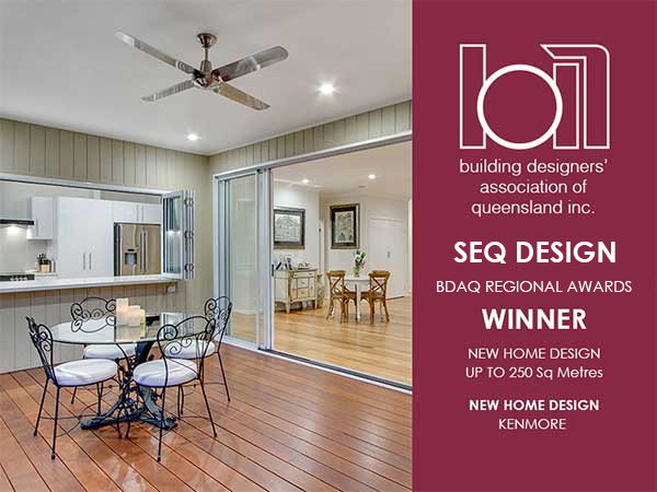 Kenmore residence, BDAQ award-winning new home design by SEQ Building Design