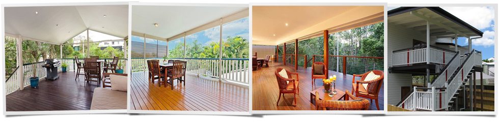 Brisbane deck addition plans - completed deck projects
