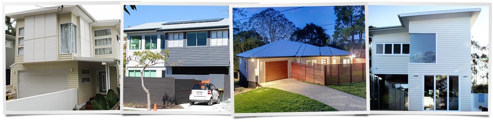 Brisbane new home design plans - completed new builds